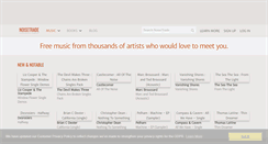 Desktop Screenshot of noisetrade.com